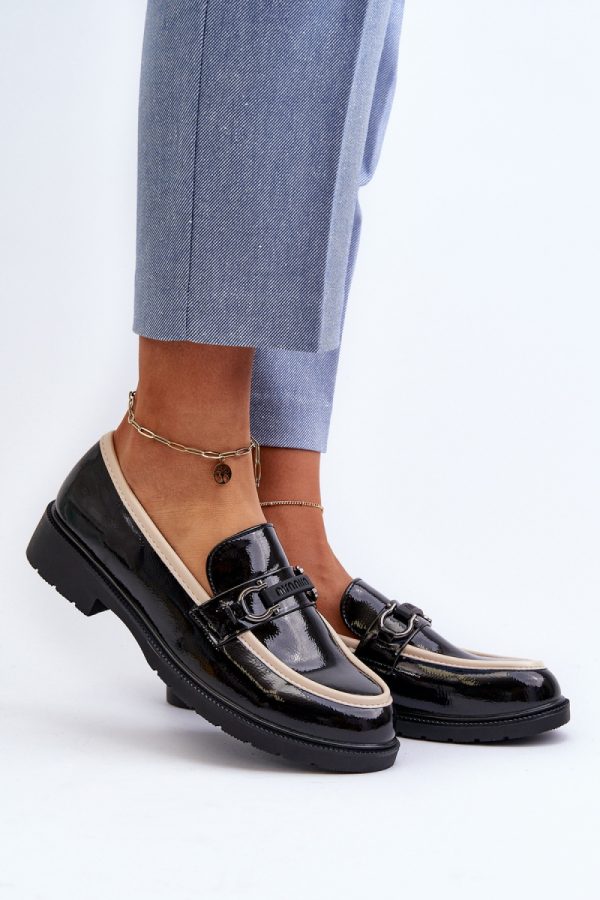 Black Half Shoes in Women`s Ankle Boots & Booties with Fabric, Footbed, Upper Height and Heel Height