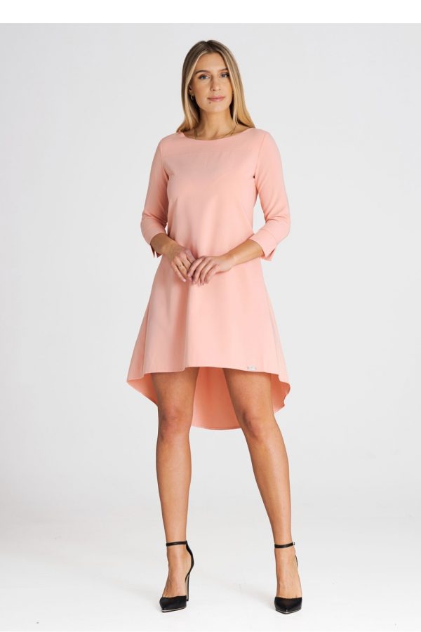 Pink Cocktail Dress in Formal Dresses, Cocktail Dresses with Polyester and Viscose