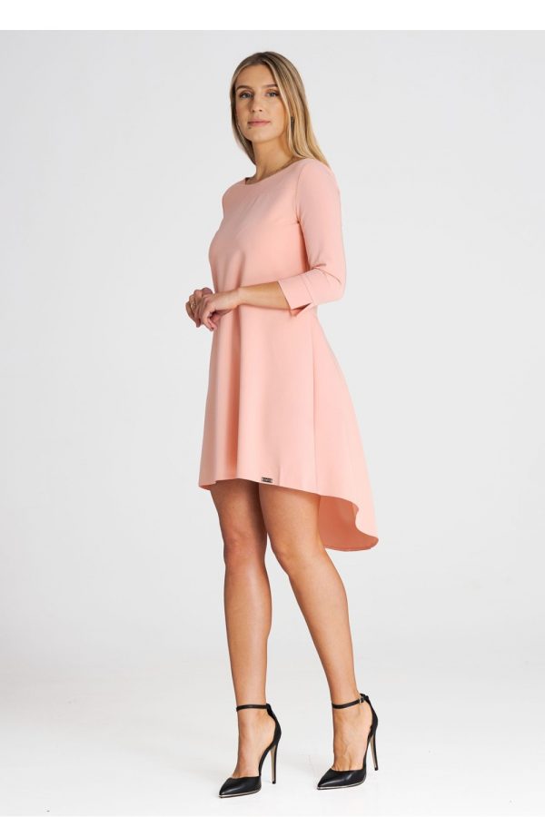 Pink Cocktail Dress in Formal Dresses, Cocktail Dresses with Polyester and Viscose