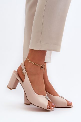 1023382 beige Sandals model 194970 Step in style