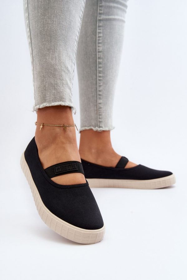 black Sneakers model 194982 Step in style