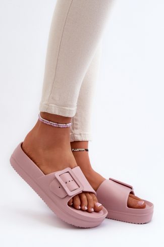 1023427 pink Platform sandals model 194985 Step in style