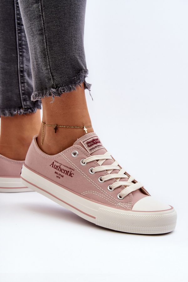 pink Sneakers model 194990 Step in style
