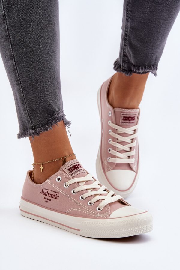 pink Sneakers model 194990 Step in style