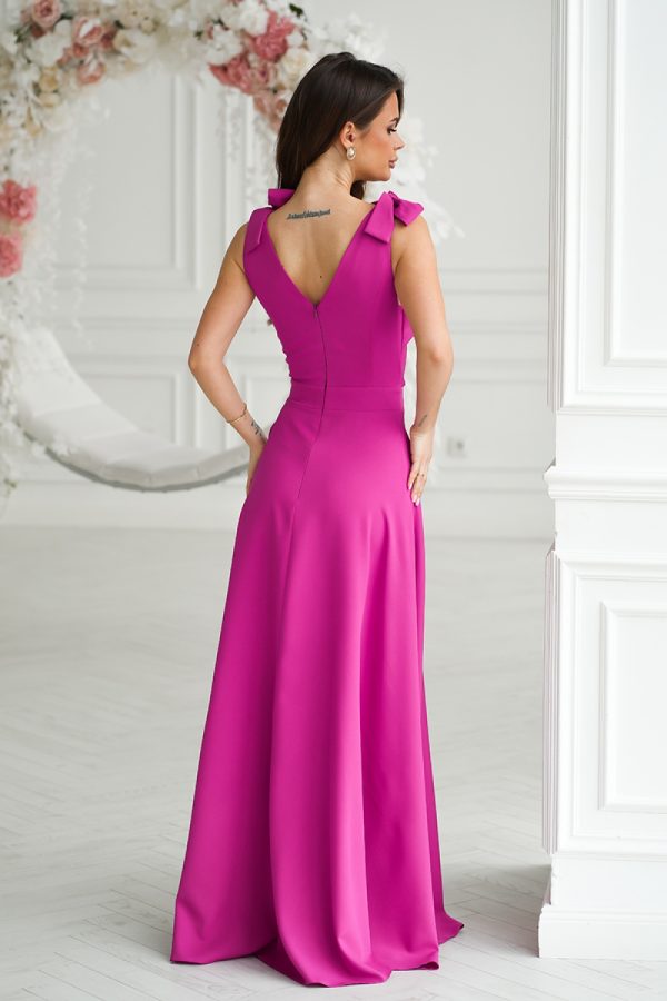 Violet Evening Dress in Evening Dresses with Polyester and Viscose