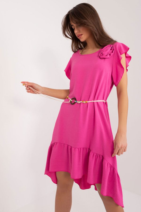 pink Daydress model 195326 Italy Moda