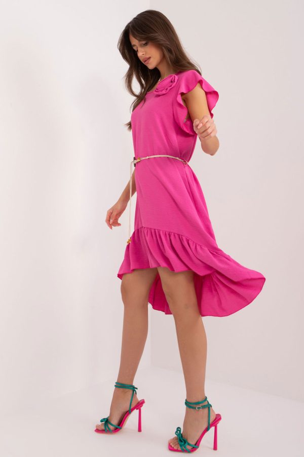 pink Daydress model 195326 Italy Moda