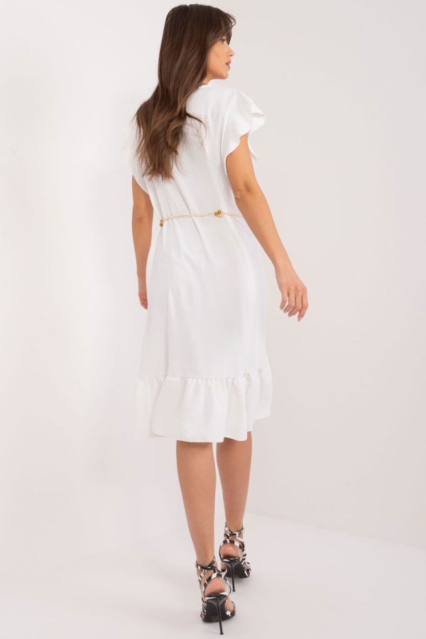 white Daydress model 195329 Italy Moda