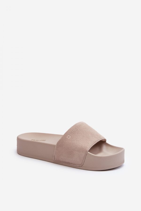 beige Flip-flops model 195433 Step in style