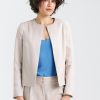 1024921.jpg Beige Jacket in Jackets, Vests For Women with Cotton, Len and Viscose