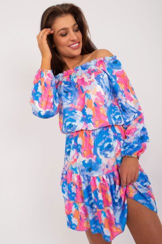 Multicolor Daydress in Day Dresses with Polyester and Viscose