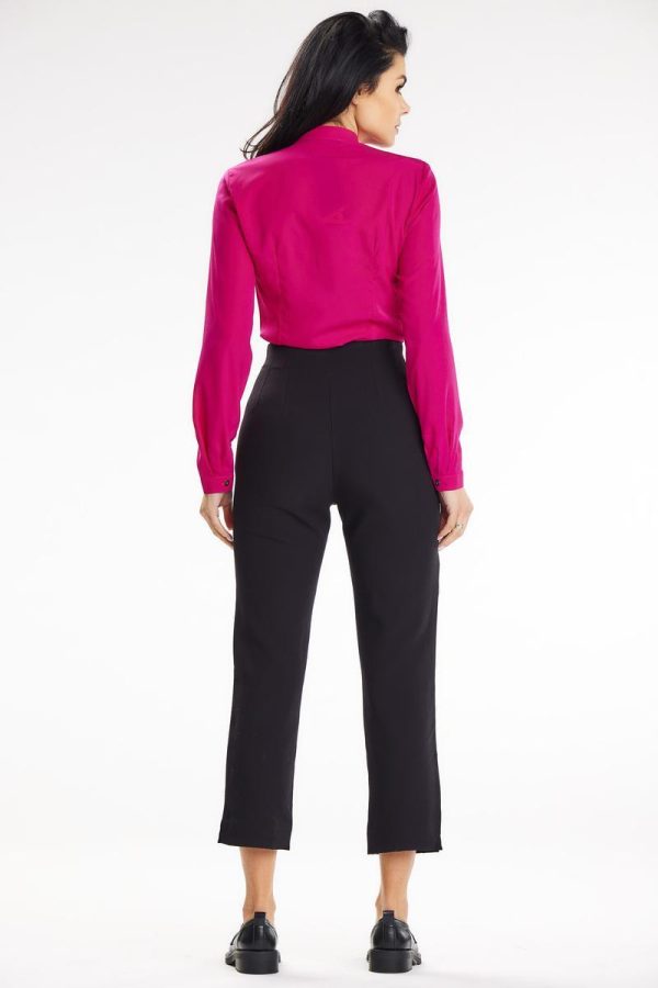 Pink Blouse in Women`s Blouses, Tunics with Spandex and Polyester