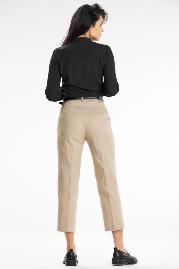 Black Blouse in Women`s Blouses, Tunics with Spandex and Polyester