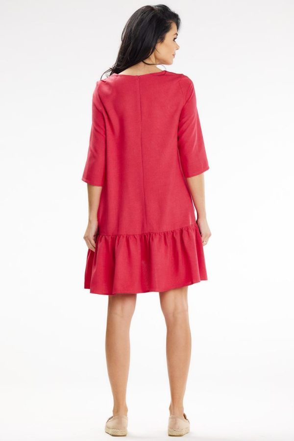 Pink Daydress in Day Dresses with Len and Polyester