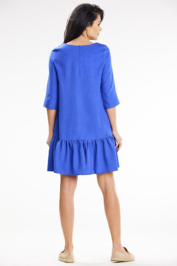 Blue Daydress in Day Dresses with Len and Polyester