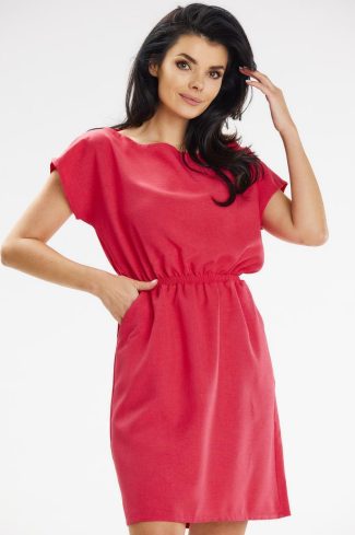 Pink Daydress in Day Dresses with Len and Polyester