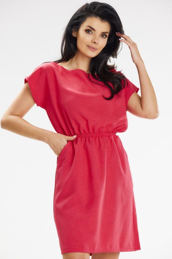Pink Daydress in Day Dresses with Len and Polyester
