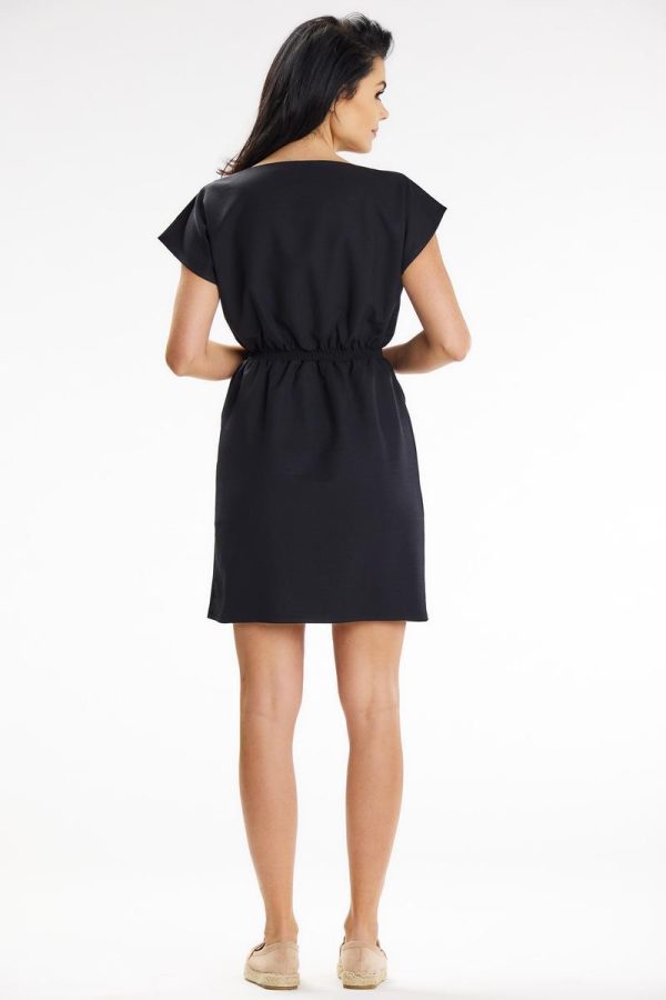 Black Daydress in Day Dresses with Len and Polyester