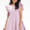 Pink Cocktail Dress in Formal Dresses, Cocktail Dresses with Spandex and Polyester