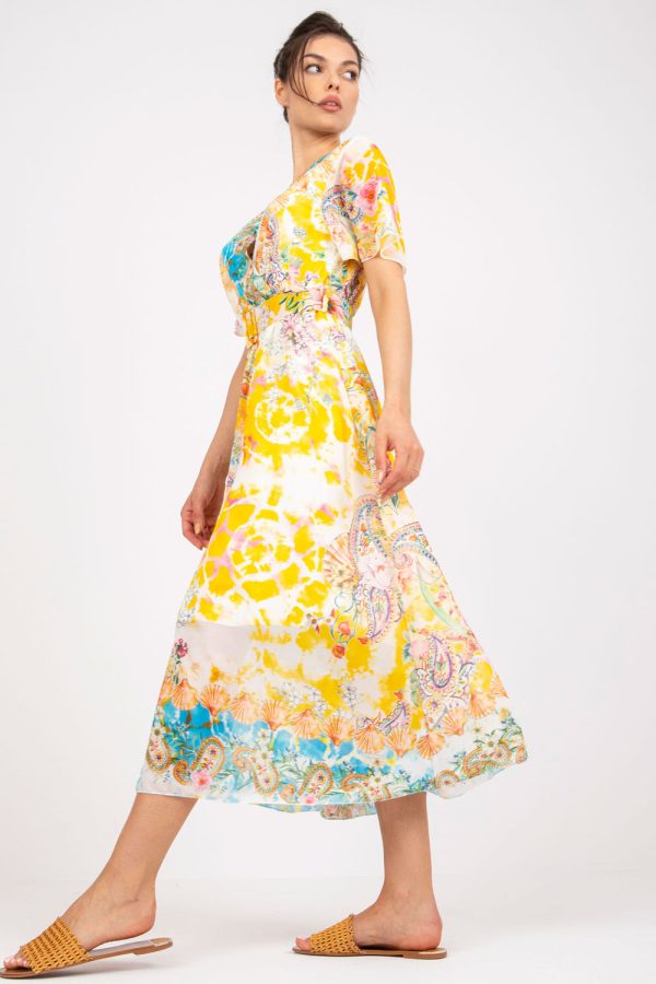 yellow Daydress model 196201 Italy Moda