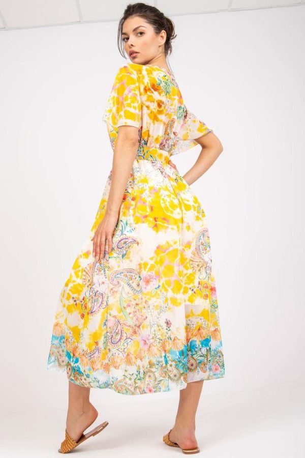 yellow Daydress model 196201 Italy Moda
