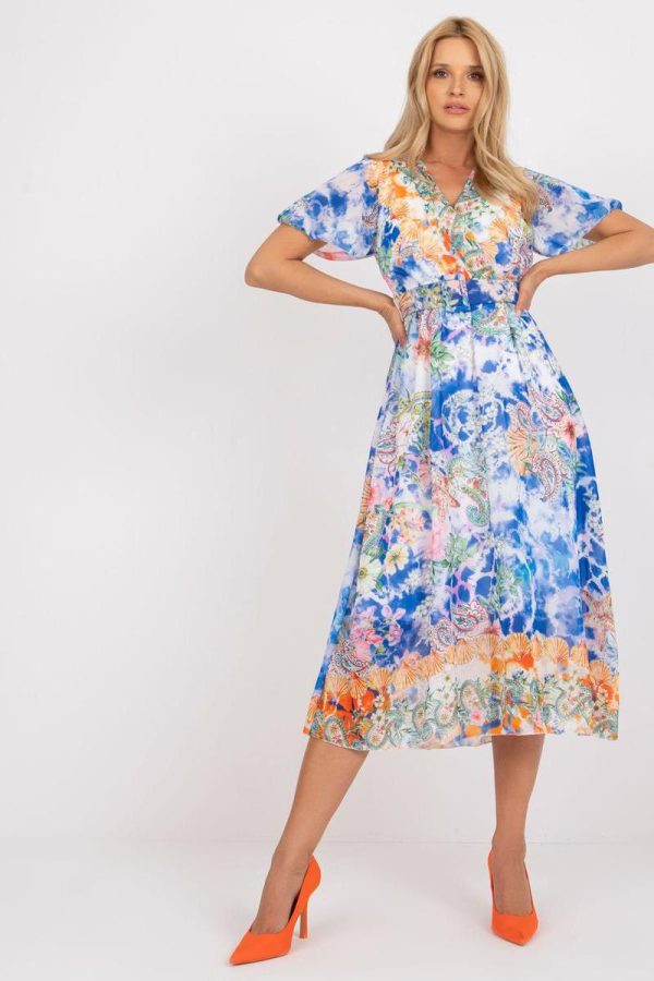 blue Daydress model 196203 Italy Moda