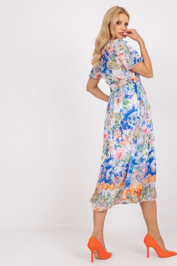blue Daydress model 196203 Italy Moda