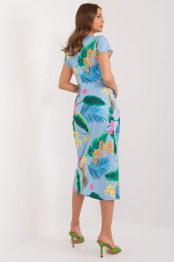 blue Daydress model 196214 Italy Moda