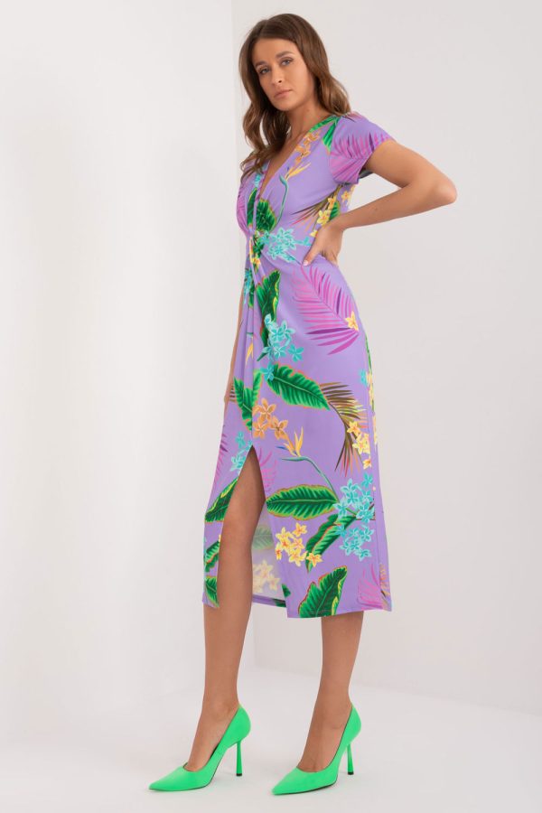 Violet Daydress in Day Dresses with Spandex and Polyester