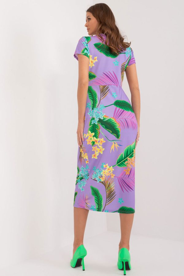 Violet Daydress in Day Dresses with Spandex and Polyester