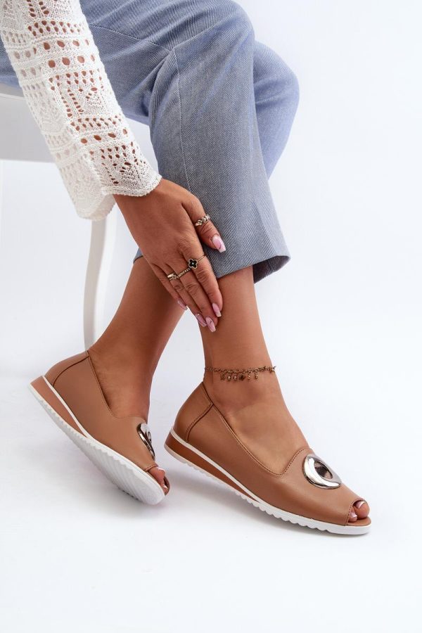 beige Heel pumps model 196302 Step in style