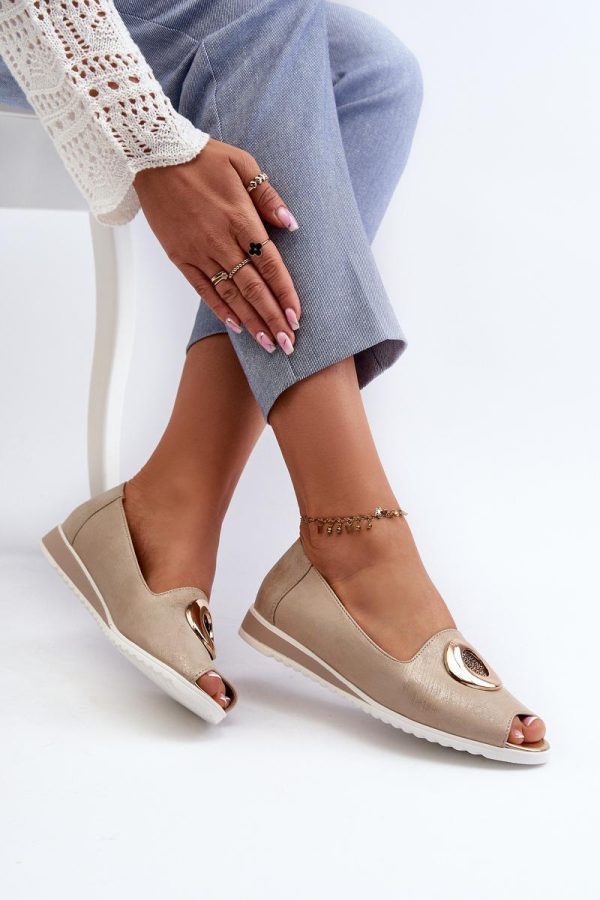 yellow Heel pumps model 196303 Step in style