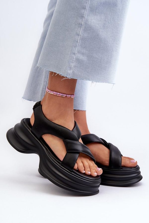 black Sandals model 196338 Step in style