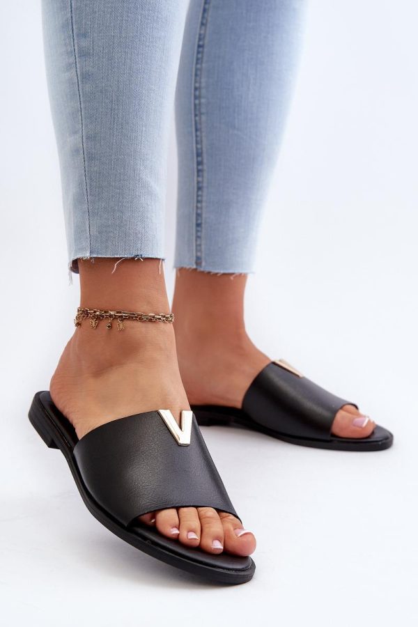 black Flip-flops model 196342 Step in style