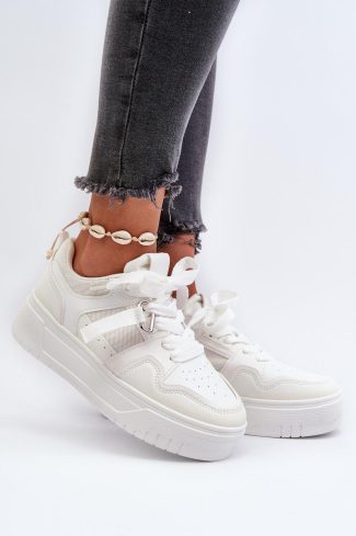 1027968 white Platform sneakers model 196357 Step in style