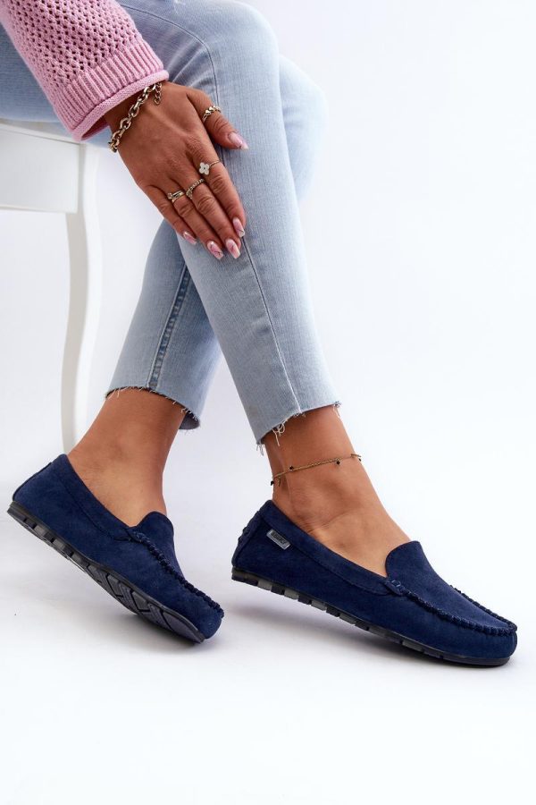navy blue Mocassin model 196402 Step in style