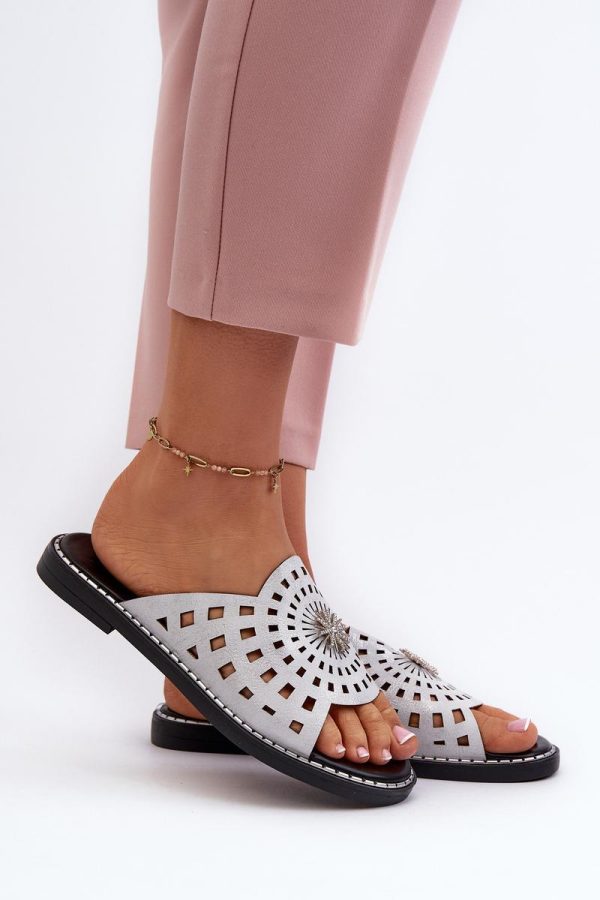 grey Flip-flops model 196424 Step in style