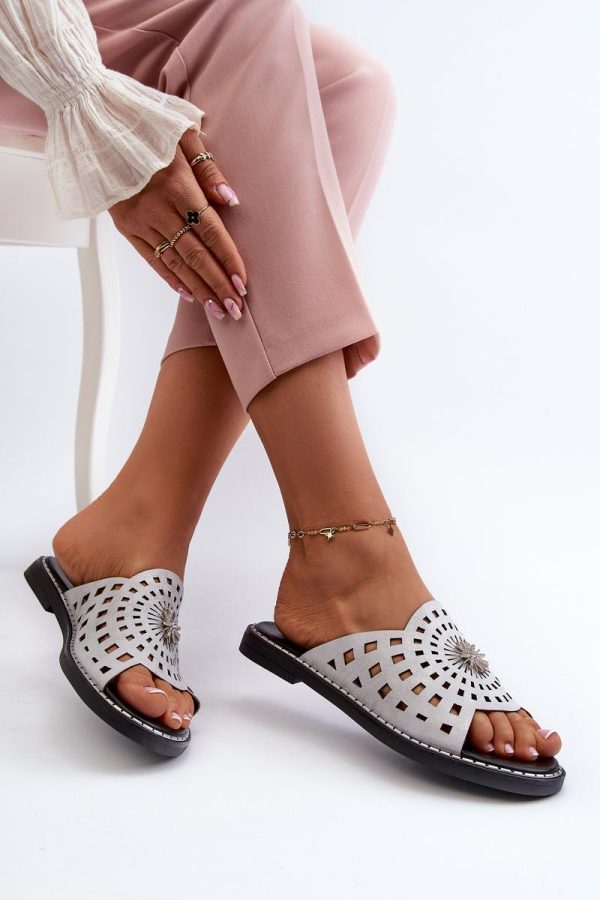 grey Flip-flops model 196424 Step in style