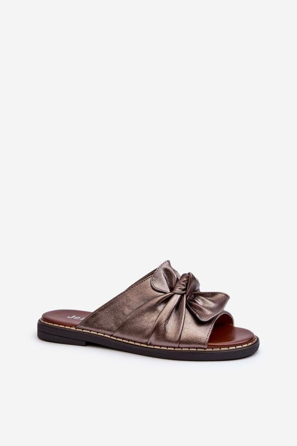 Brown Flip-flops in Sandals & Flip-Flops For Women with Fabric, Footbed and Heel Height
