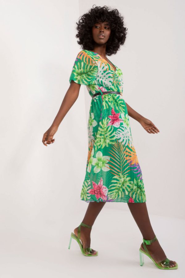 green Daydress model 196449 Italy Moda