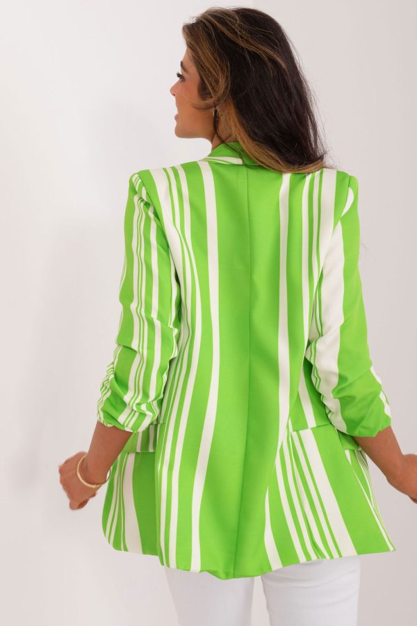 Green Jacket in Jackets, Vests For Women with Spandex and Polyester