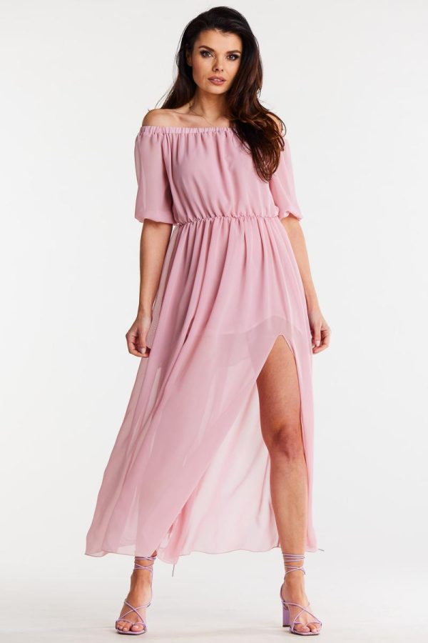 Pink Daydress in Day Dresses with Polyester