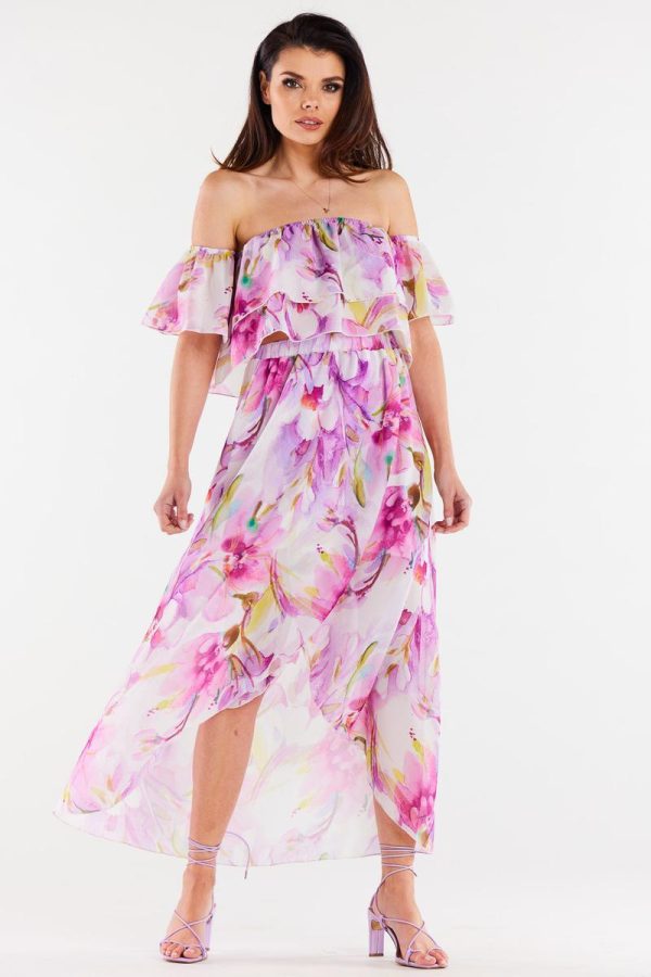 Violet Long Skirt in Skirts with Polyester