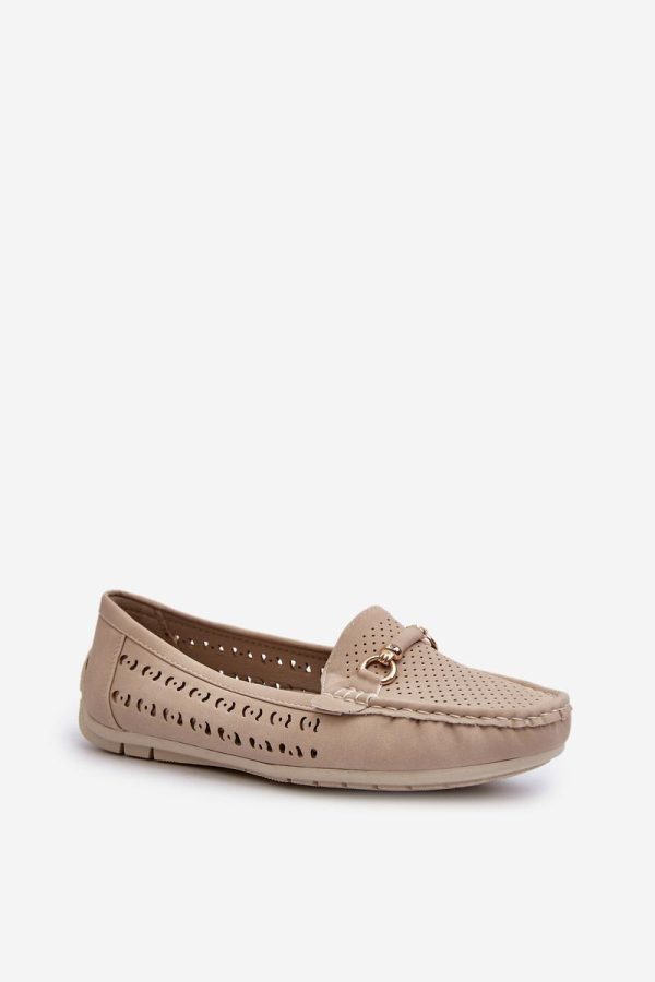 beige Mocassin model 196697 Step in style
