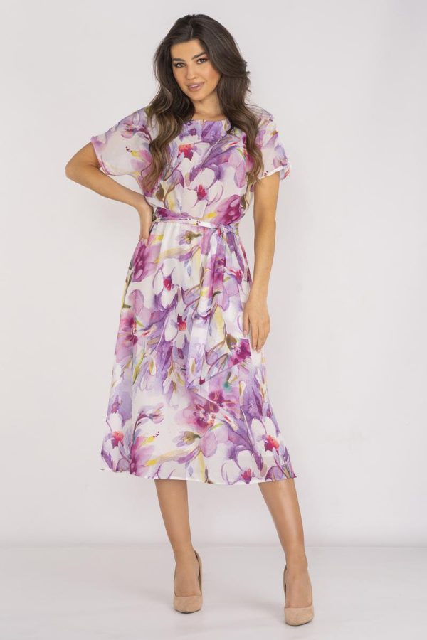 Violet Daydress in Day Dresses with Polyester