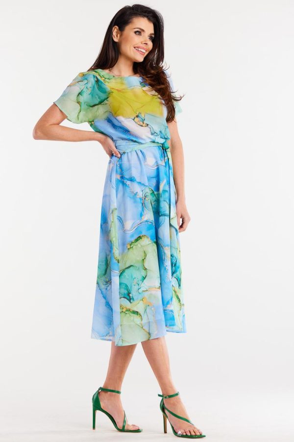 Multicolor Daydress in Day Dresses with Polyester