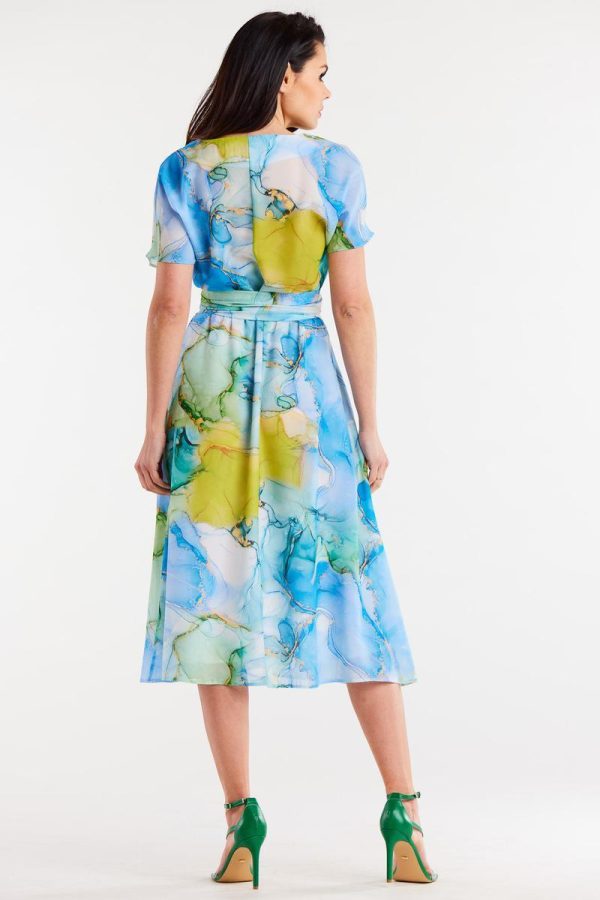 Multicolor Daydress in Day Dresses with Polyester