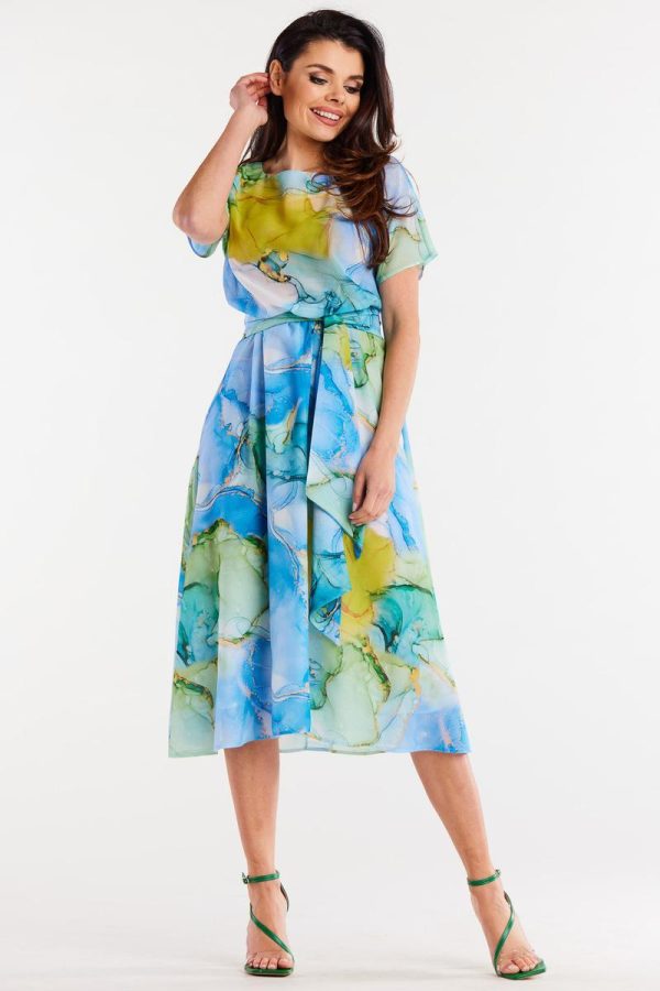 Multicolor Daydress in Day Dresses with Polyester