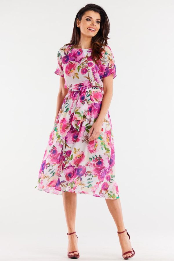 Multicolor Daydress in Day Dresses with Polyester