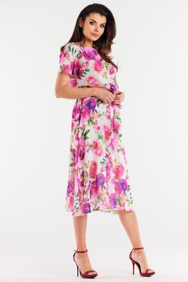 Multicolor Daydress in Day Dresses with Polyester